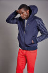 Navy New York Puffer Jacket